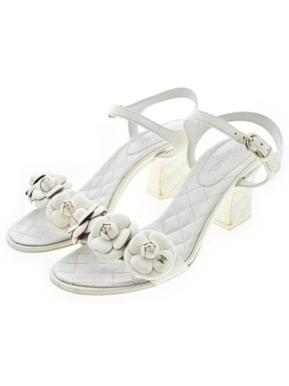 Chanel Sandals White